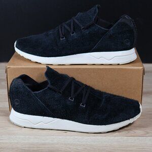 Adidas Wings Horns Shoes Mens 13 Black Suede Leather Athletic Sneakers BB3751